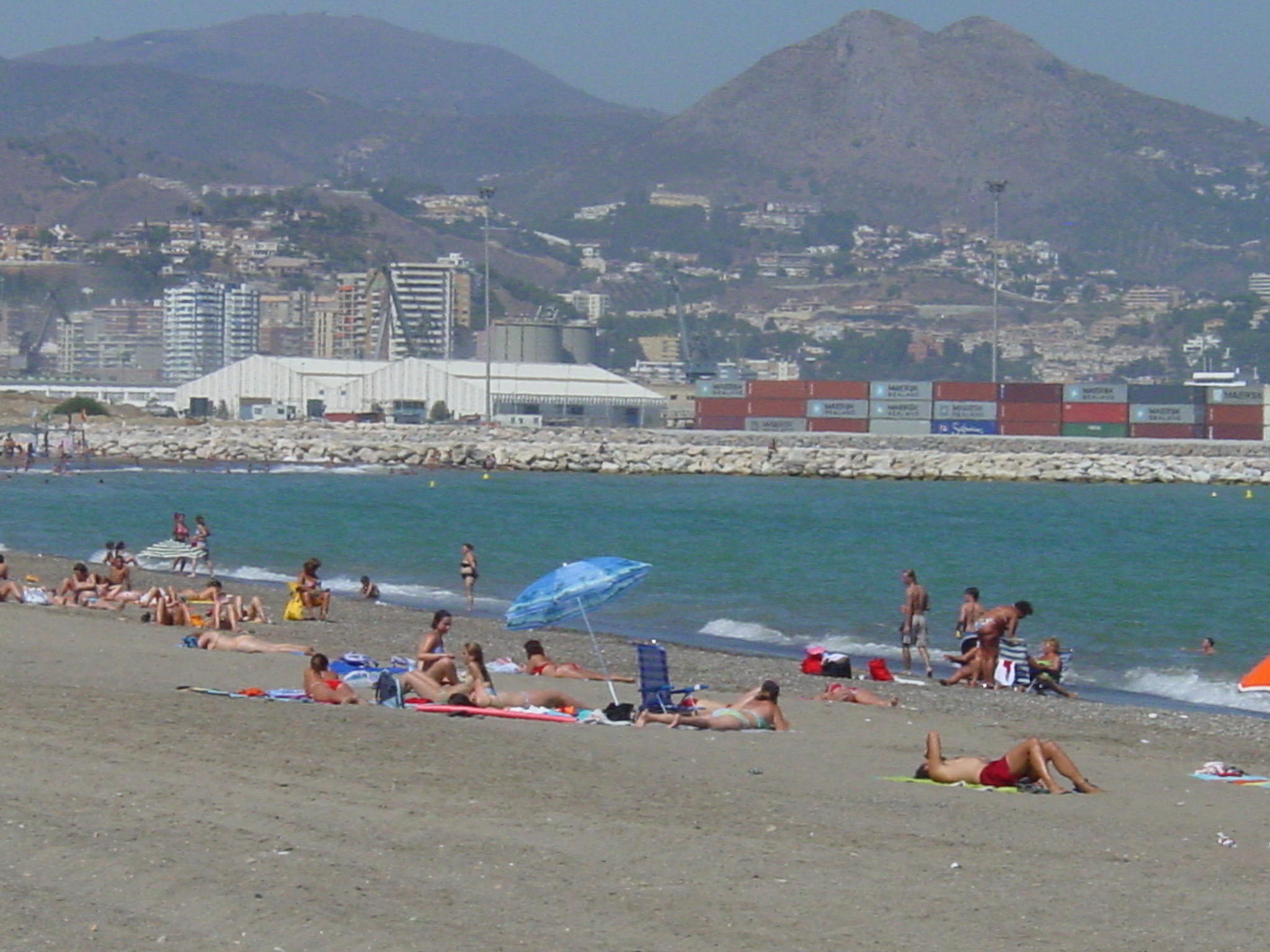 Weather in Malaga during August 2015 ☁